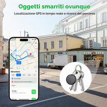 Carica l'immagine nel visualizzatore di Gallery, Smart Tracker Tags 4 Pezzi, Funziona con Apple Dov'è (Solo iOS), Localizzatore Bluetooth Trova Oggetti 365 Giorni, Batte