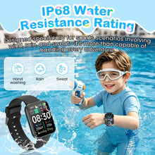 Carica l'immagine nel visualizzatore di Gallery, Orologio Intelligente Smartwatch Bambini, Fitness Tracker per Bambino 5-16
