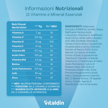 Carica l'immagine nel visualizzatore di Gallery, VITALDIN Gommose Multivitaminiche Bambini Senza Zuccheri - 70uds