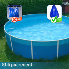 Carica l'immagine nel visualizzatore di Gallery, TZEKING 12 Pezzi Borsa per Pesi da Piscina,Sacchi Appesi per Teli per Piscine a Tenuta Stagna,con Ganci Borse per L'Acqu