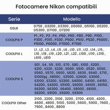Carica l'immagine nel visualizzatore di Gallery, Mugust USB Cavo di Ricarica 8 Pin per Fotocamera Cavo Dati UC-E6 compatibile con Olympus, Fuji, Konica Minolta, Nikon Co