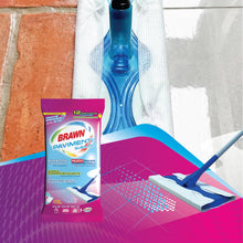 Carica l'immagine nel visualizzatore di Gallery, Brawn Pavimenti, Panni Lavapavimenti Effetto Igienizzante, Profumati al Fresco Limone, Doppia Superficie Pulente Senza R