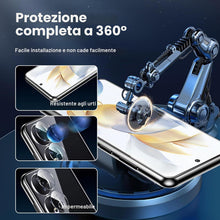 Carica l'immagine nel visualizzatore di Gallery, Coiwxmoi Vetro Temperato per Honor 90, 2 Pezzi Pellicola Protettiva Anti Graffio con 3 Pezzi Pellicola Fotocamera, 9H An