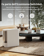 Carica l'immagine nel visualizzatore di Gallery, SwitchBot Termometro e Igrometro, Monitor Temperatura/Umidità con Data e Previsione del Tempo, Raggio Bluetooth di 120m,