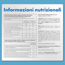 Carica l'immagine nel visualizzatore di Gallery, Incite Nutrition Multi Collagene in Polvere Non Aromatizzato 500 g. Fonte di Collagene Tipo 1, 2,3 e 5. Integratore Esse