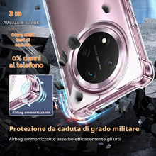 Carica l'immagine nel visualizzatore di Gallery, iVoler Anti Ingiallimento Chiaro Cover per Honor Magic7 Lite 5G / Honor Magic 7 Lite 5G, [Antiurto di Grado Militare] Cu
