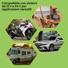 Carica l'immagine nel visualizzatore di Gallery, Offgridtec presa accendisigari 12V/24V con copertura, presa IP65 resistente alle intemperie per auto, camper, camion e u