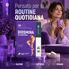Carica l'immagine nel visualizzatore di Gallery, Venactum con Diosmina ed Esperidina, Mirtillo Rosso e Centella, 60 cpr