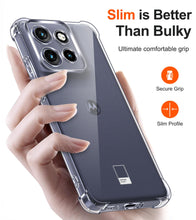 Carica l'immagine nel visualizzatore di Gallery, iVoler Cover per Motorola Moto Edge 60 Neo 5G / Edge 50 Neo 5G, Custodia Antiurto Trasparente per Assorbimento degli Urt