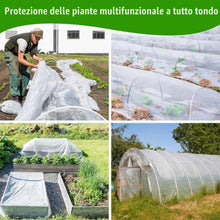 Carica l'immagine nel visualizzatore di Gallery, Telo per Serra, 2 x 10 Metri Telo Serra, Riutilizzabile Telo Serra Trasparente, Telo per Serra Trasparente Adatto per Tr