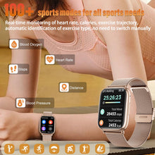Carica l'immagine nel visualizzatore di Gallery, SLOKSFil Smartwatch Donna con Chiamate Bluetooth, 1.83" Fitness Orologio Smartwatch 3 Cinturini Frequenza Cardiaca SpO2 