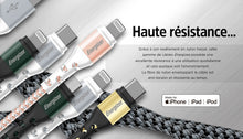 Carica l'immagine nel visualizzatore di Gallery, Energizer Cavo Lightning USB-A 1,2 m, Connettori Metallo, Certificato MFi