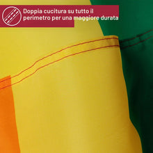 Carica l'immagine nel visualizzatore di Gallery, PHENO FLAGS - bandiera della pace, resistente alle intemperie con 2 occhielli in metallo - bandiera di pace colorata 90 