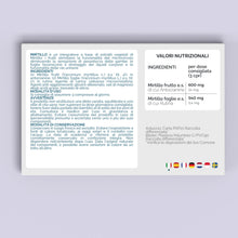 Carica l'immagine nel visualizzatore di Gallery, Nutracle Mirtillo nero 60 compresse da 600mg | Integratore Microcircolo Gambe, Capillari, Vene Occhi e Vista | Drenante 