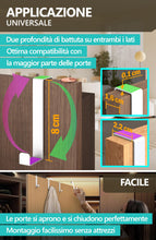 Carica l'immagine nel visualizzatore di Gallery, 4smile Appendiabiti da Porta, Bianco - 6 x Acciaio Inox Attaccapanni - Gancio Porta con Elevata Capacità di Carico, Vers