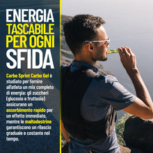 Carica l'immagine nel visualizzatore di Gallery, ProAction Carbo Sprint Gel Energetico | Gel Carboidrati per Ciclismo, Running e Corsa | Energy Gel Sport 22g Carboidrati