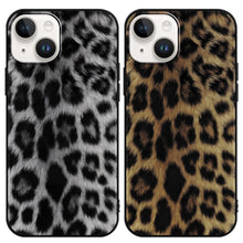 Carica l'immagine nel visualizzatore di Gallery, Saqmkil 2 Pezzi Cover per iPhone 14/iPhone 13 6,1 Pollici, Aesthetic Leopardo Disegni Custodia con Motivo, TPU Silicone 