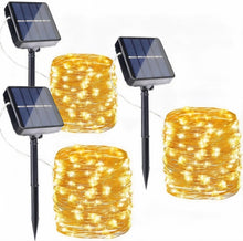 Carica l'immagine nel visualizzatore di Gallery, Pavlleen 3 luci solari per esterni,12M120LED Catena Luminosa Esterno Solare