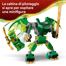 Carica l'immagine nel visualizzatore di Gallery, LEGO Ninjago Battle Pack Mech Drago di Lloyd 71862
