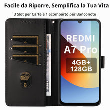 Carica l'immagine nel visualizzatore di Gallery, Cover per Xiaomi Redmi A7 Pro / Poco C81 Pro con Vetro Temperato