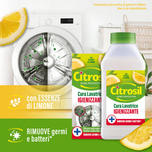 Carica l'immagine nel visualizzatore di Gallery, Citrosil Cura Lavatrice Igienizzante e Anticalcare 250 ml x 3