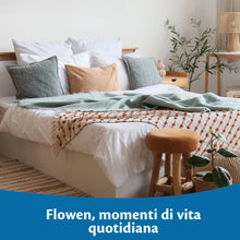 Carica l'immagine nel visualizzatore di Gallery, Flowen Cuscini Letto Coppia di Guanciali 50x80 per Dormire Imbottitura Standard Antiacaro Anallergico Traspirante Rettan