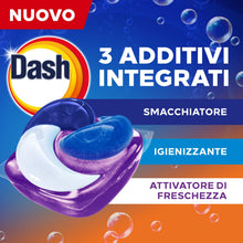 Carica l'immagine nel visualizzatore di Gallery, Dash Pods Detersivo In Capsule, 30 Lavaggi, Ambra, Rimuove le Macchie, Igienizza, Dona Freschezza, Brillantezza Per I Ca