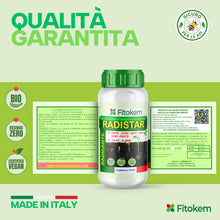 Carica l'immagine nel visualizzatore di Gallery, FITOKEM Radistar - Effetto Ormone Radicante per Talee in Polvere (100 gr) Radicante per Piante, Limone, Orchidee, Micorr