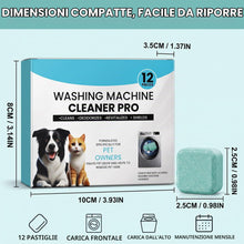 Carica l'immagine nel visualizzatore di Gallery, 12 Pezzi Drum Cura Lavatrice, Pastiglie per Pulizia Lavatrice Peli Detergente, Animali, Pastiglie Lavaggio Carica Fronta