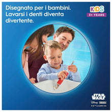 Carica l'immagine nel visualizzatore di Gallery, Oral-B Kids 3+ Testine Spazzolino Elettrico Star Wars, Confezione da 8 Testine di Ricambio, Delicato per i Bambini, con 