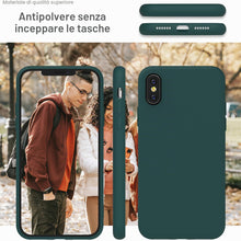 Carica l'immagine nel visualizzatore di Gallery, YATWIN Cover per iPhone XS, iPhone X, Custodia in Silicone Morbido con Tagli di Precisione per Fotocamera, Design Ultra 