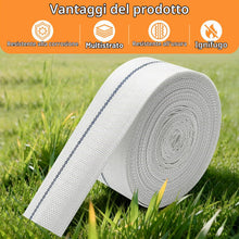 Carica l'immagine nel visualizzatore di Gallery, Tubo flessibile di scarico piatto 1 1/4 pollici, 10mx32mm tubo flessibile in tessuto, con clip per il collegamento a pom