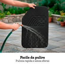 Carica l'immagine nel visualizzatore di Gallery, Tappetini auto universali, confezione da 4 pezzi (2 anteriori + 2 posteriori), tappetini auto in moquette, tappetino ant
