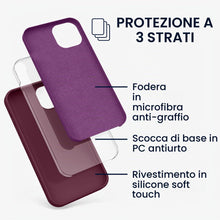 Carica l'immagine nel visualizzatore di Gallery, kwmobile Cover per iPhone 13 Custodia - Back Case per Smartphone in Silicone TPU - Protezione Gommata - rosso fulvo