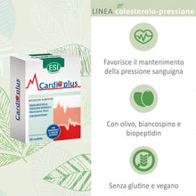 Carica l'immagine nel visualizzatore di Gallery, ESI - Cardioplus, Integratore Alimentare con Biancospino, per la Regolarità della Pressione Sanguigna, Clinicamente Test