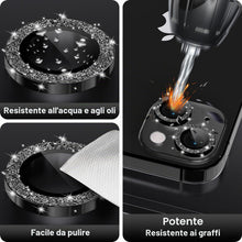Carica l'immagine nel visualizzatore di Gallery, CloudValley Pellicola Fotocamera per iPhone 15 6,1 Pollici e iPhone 15 Plus 6,7 Pollici, Protettive In Vetro Temperato, 
