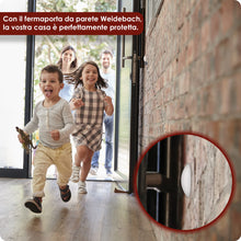 Carica l'immagine nel visualizzatore di Gallery, WEIDEBACH® 6x discreti fermaporta maniglia a muro