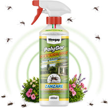 Carica l'immagine nel visualizzatore di Gallery, Insetticida Spray AntiZanzare Giardino e Casa, Azione Forte e Rapida per Interno ed Esterno, Con Geraniolo Repellente Za