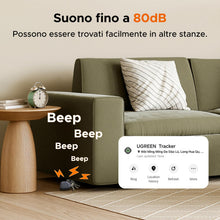 Carica l'immagine nel visualizzatore di Gallery, UGREEN FineTrack S Smart Finder Tag Compatibile con Samsung 2 pezzi