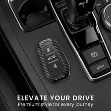 Carica l'immagine nel visualizzatore di Gallery, kwmobile Cover copri-chiave compatibile con Peugeot Citroën Smart Key 3 Tasti (Keyless Go) - Guscio protettivo chiavi au