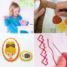 Carica l'immagine nel visualizzatore di Gallery, Romon 50 Colori Fili da Ricamo, Fili da Ricamo con Accessori per Amicizia Braccialetti Mestieri, Fili Punto Croce per Maglieria Punto Croce, 8m (50 Colori)