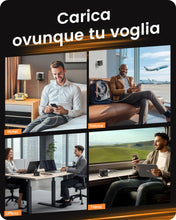 Carica l'immagine nel visualizzatore di Gallery, LENCENT Adattatore Universale da Viaggio, Presa Internazionale con USB C
