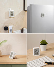 Carica l'immagine nel visualizzatore di Gallery, SwitchBot Termometro Igrometro Ambiente, Umidità e Temperatura Interno Bluetooth per Casa, Sensore di Rugiada/VPD/Umidit
