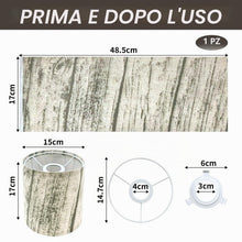 Carica l'immagine nel visualizzatore di Gallery, Paralume in Tessuto Paralumi per Lampade E27 E14,Rimovibile Paralume Lampada da Tavolo Lampada da Terra Abat Jour da Com