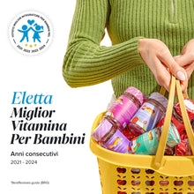 Carica l'immagine nel visualizzatore di Gallery, Omega 3-6-9 Bambini | Vitamina D-E | 30 Gommose | No Gusto Pesce | Novomins