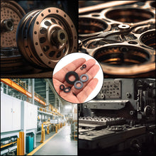 Carica l'immagine nel visualizzatore di Gallery, 684 Pezzi Rondelle Piatte, M2 M2.5 M3 M4 M5 M6 M8 M10 M12 Rondelle Distanziali Nere, Rondella Metalliche Assortimento, R