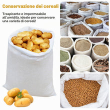 Carica l'immagine nel visualizzatore di Gallery, Sacchi per Macerie in Polipropilene 10 Pezzi per Detriti, 105 * 65cm Giardinaggio, Grandi Sacchi di Raccolta Stabili per