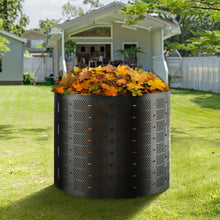 Carica l'immagine nel visualizzatore di Gallery, VEVOR Compostiere da Giardino 1000L ca. Contenitore per Compost da Esterni in HDPE Espandibile Diametro 106,68 cm Grande