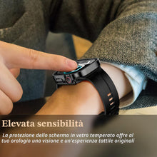 Carica l'immagine nel visualizzatore di Gallery, Amizee 2 in 1 Cover [2 Pezzi] Compatibile con Apple Watch Series 11/10 46mm con Vetro Temperato, PC Rigido Copertura Com