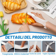 Carica l'immagine nel visualizzatore di Gallery, Leikedun Benda per dita 10 pezzi, Bende Elastiche Per Bendaggi, 3 x 8,5 cm